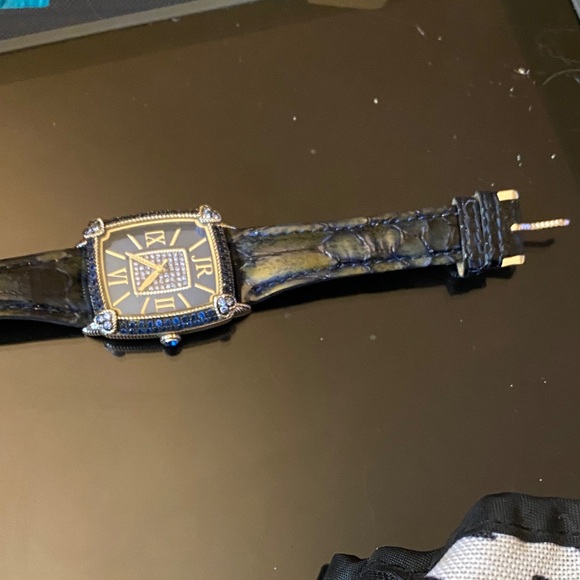 Judith Ripka Blue and Silver Watch - Picture 2 of 7